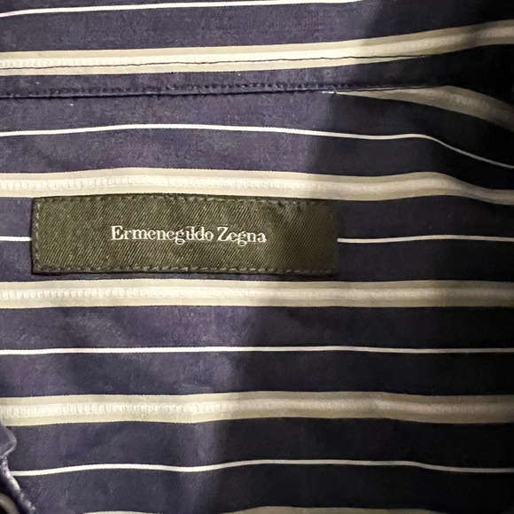 Zegna men’s shirt- New w.o. tag - Picture 9 of 13